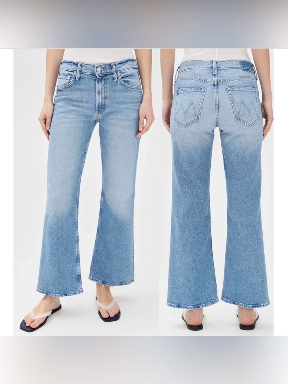 Mother Jeans The Bookie Flood Size 26